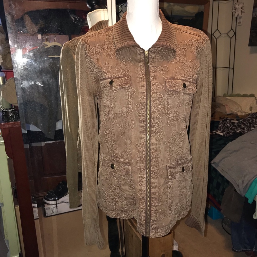 Denim & Co Sweater Jacket